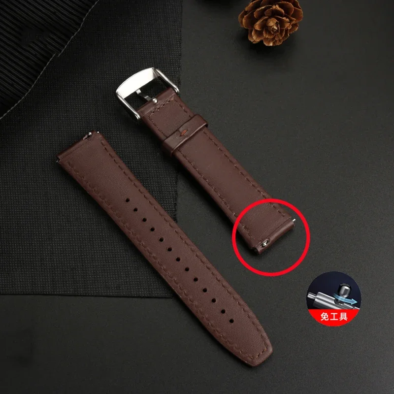 Ремешок из воловьей кожи для Casio AE1200 AE1300 A159W-N1 A158WA A168, мужской винтажный маленький квадратный быстросъемный цепочка, ремешок для часов 18 мм