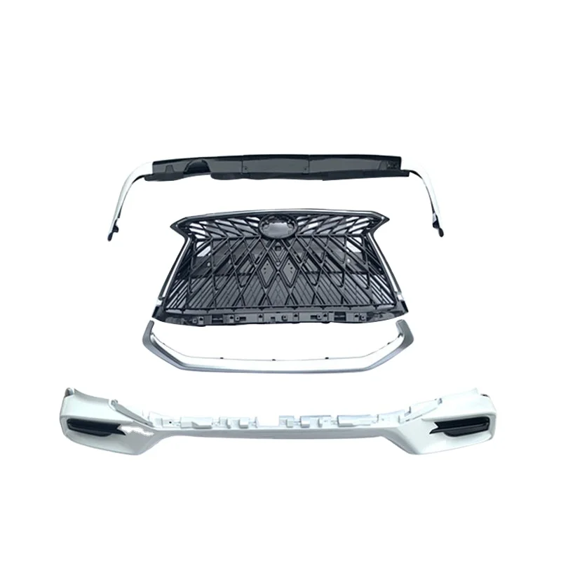 

Hot Selling ABS Material Old to New Car Body Kits for Lexus LX570 2016-2020 Upgrade Sport Style Front Lip Rear Lip Grille Norsen