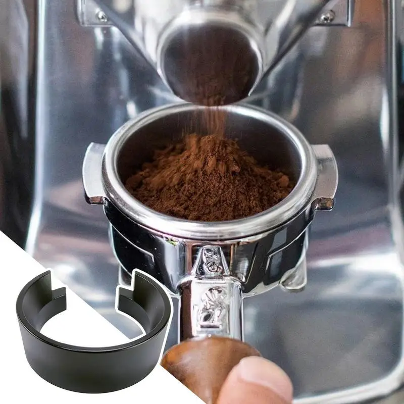 

Дозирующее кольцо Алюминиевые кольца для дозирования кофейного порошка Воронка Ловушка порошка Дозирующая воронка Кофейник Глечик для гущи Универсальный