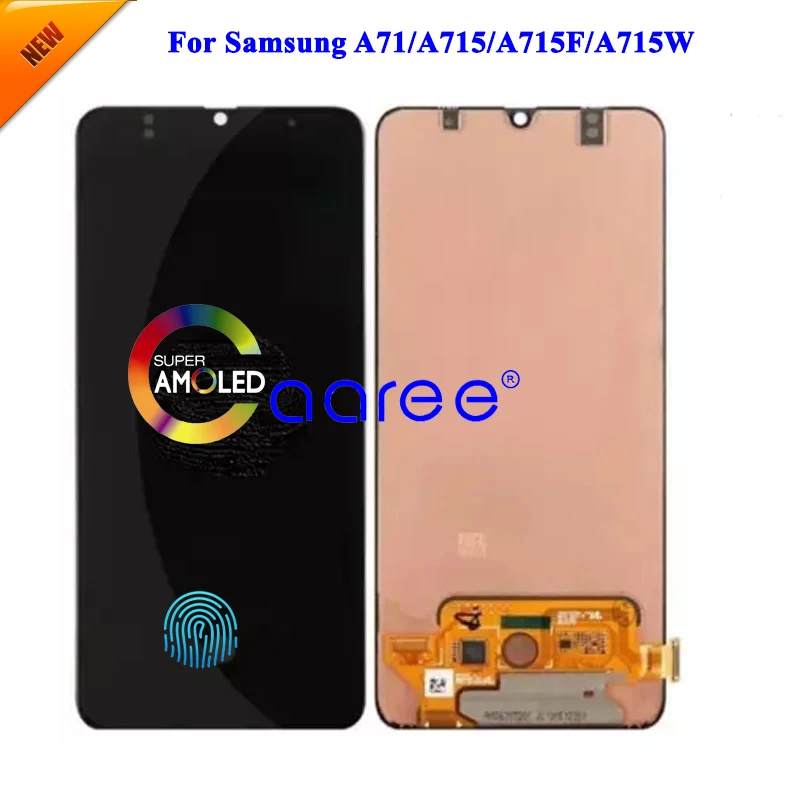 New Model 6.5' Small Size OLED LCD For Samsung A71 A715F Display LCD Screen Touch Digitizer Assembly