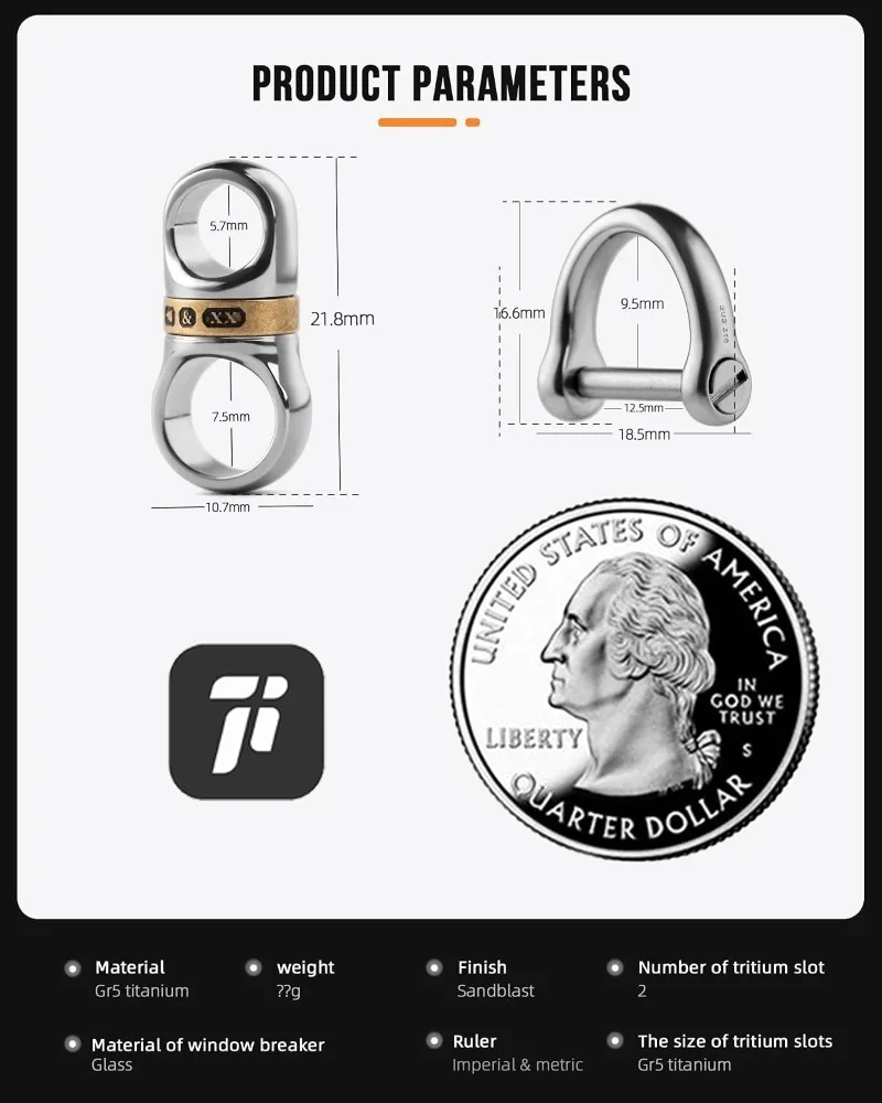 Magnetic Quick Release Keychain Anti Lost Design Double Pin Lock  D Ring 360° Swivel Auto Magnetic Absorption CarKey Chain