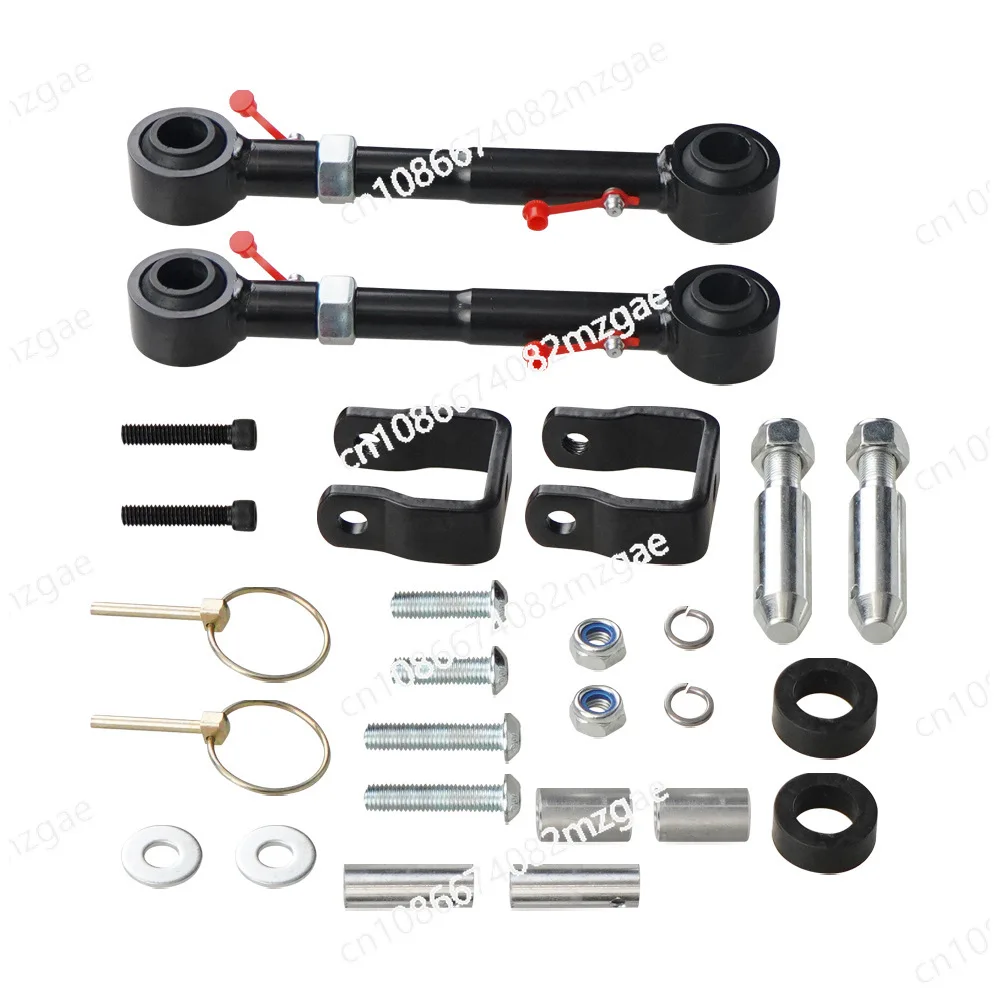 

Car modification, adjustable front swing rod linkage control arm cantilever