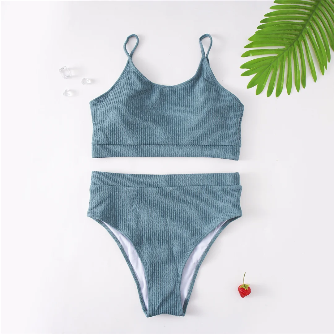 0XL - 4XL, 7 Farben, Bikini, große Größen, Badebekleidung für Damen, zweiteiliges Bikini-Set, Badeanzug, V3774B – Detail 30