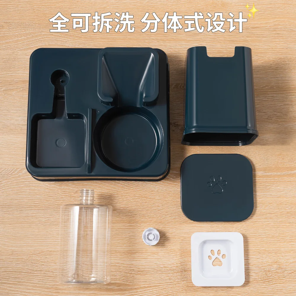 Dispensador automático 2 en 1 de agua y comida para perros y gatos - imagen 5