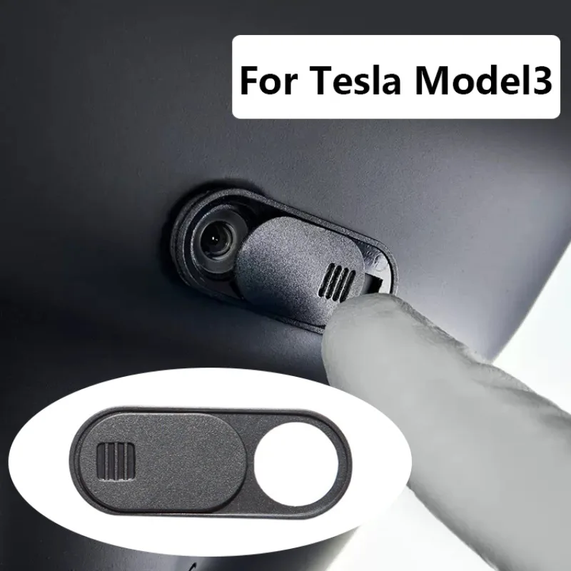 For Tesla Model 3 Highland 2024 Camera Privacy Cover White ModelY PC Webcam Cover Model3 Model S X Y 2024 Interior Accessories