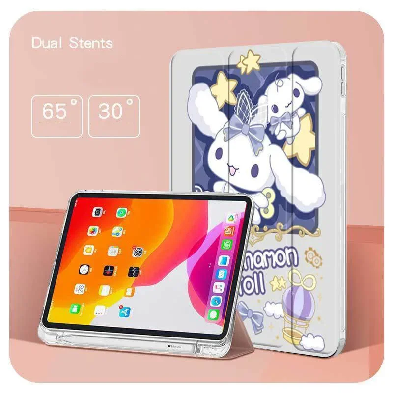 Чехол Cinnamoroll с держателем для карандашей для Redmi Pad SE 11 Redmi pad 10,61 Smart Cover для mi pad 5 11 pro 5 Mipad 6 11 pro Funda