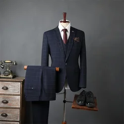 (44) Customized New Men's Formal Suits and Groomsmen Wedding Business Suits