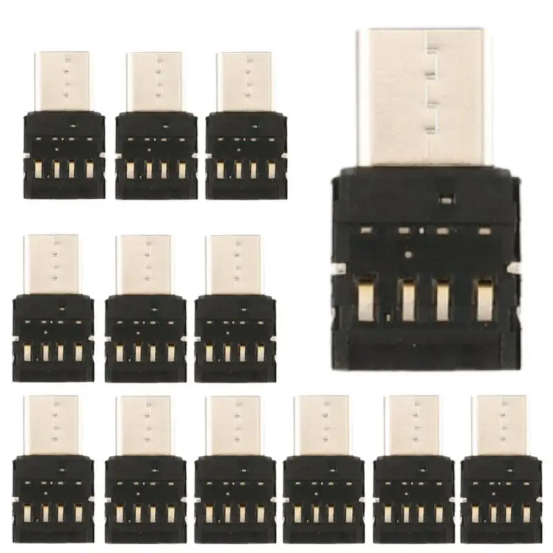 1~10PCS Type-c Adapter OTG Multi-function Converter USB Interface to Type-c Adapter Micro-transfer Interface