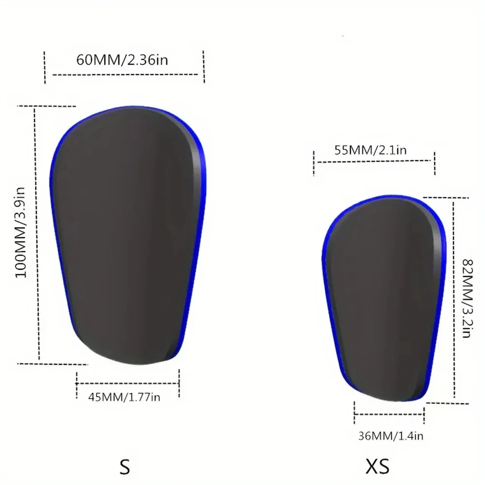 Mini Shin Pads EVA Sponge Wear-resistant Shock Absorbing Soccer Leg Protector Portable Lightweight Football Training Shank Board image 5