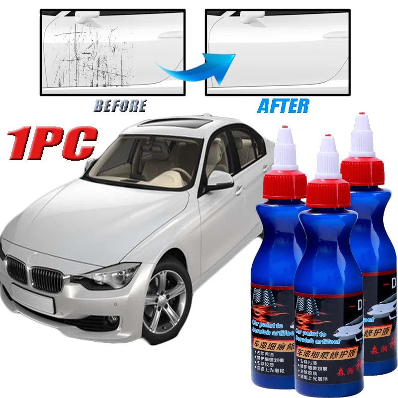 Car Scratch Repair Cream Curing Agent Styling Wax Anti Scratch Paint Auto Polish Cleaning Tool Scratch Remover Car Detailing