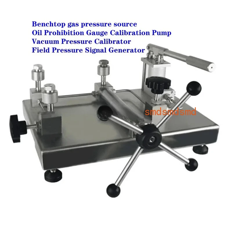 -0.1-10MPa desktop gas pressure source, pressure signal generator,Oil-free meter calibration pump vacuum pressure calibrator