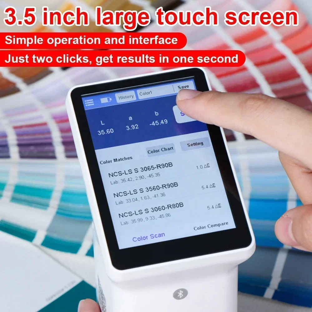 Custom LS173 D/8 Portable Car Paint Scanner Skin Precision Colorimeter for Paint Color Measurement