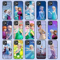 SJ-32 Frozen Elsa Silicone Case for Huawei  Mate 20 P20 P30 P40 Y7A Y7 Y9 Y8P Y8S Y9S Lite Pro