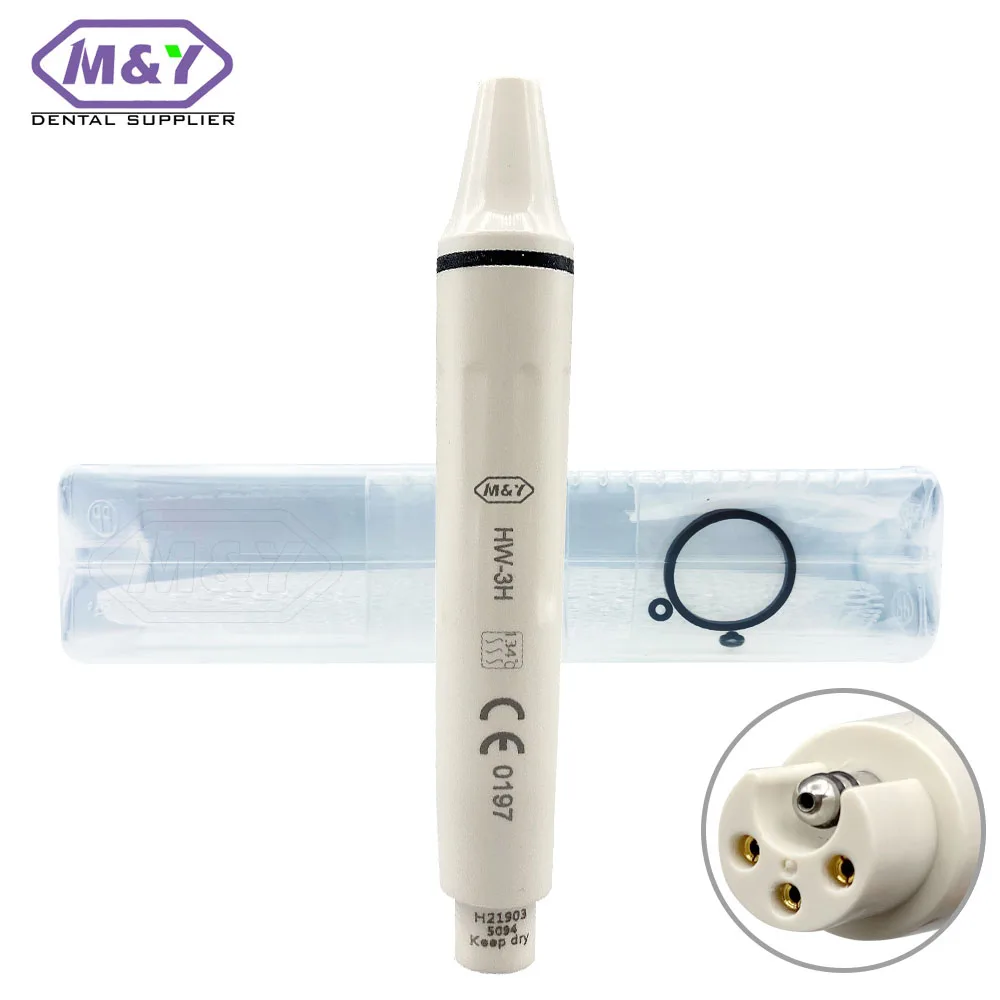 

Dental Ultrasonic Scaler Detachable Piezo Scaler Handpiece Ultrasonic Piezon Scaling Fit E*S WO*DPECKER HW-3H scaler handpiece