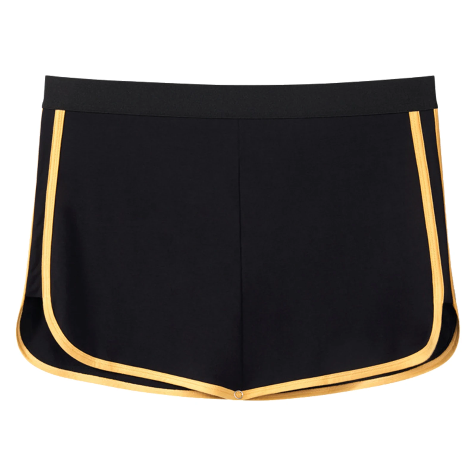 الرجال زر واحد على المنشعب سراويل بوكسر المدمج في ملخصات كولوتيس الملابس الداخلية ملابس خاصة الشاطئ تنوعا الملابس الداخلية لينة مجلس السراويل