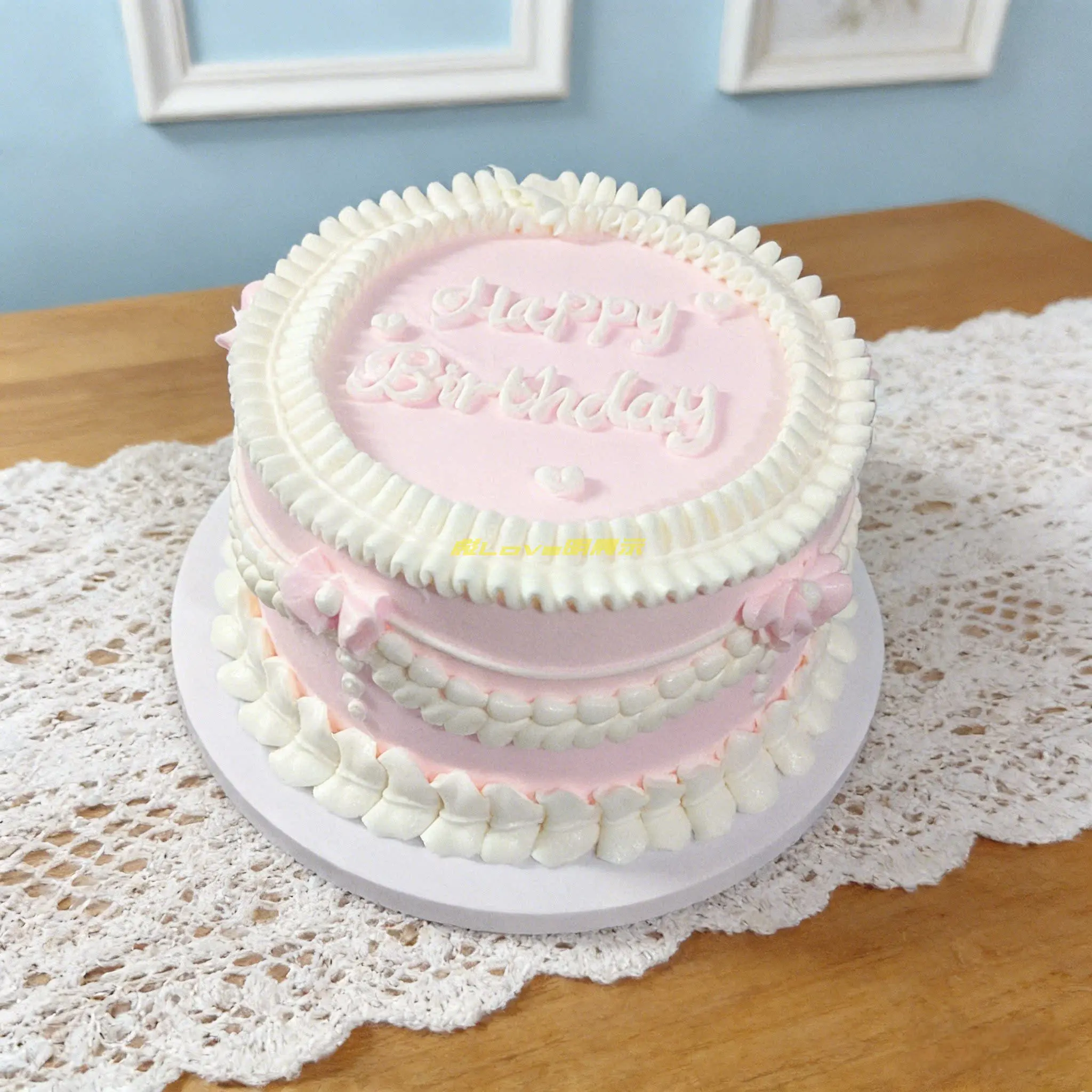 6 Inch Fake Cake Model Simulation Fruit Cream Birthday Cake Birthday Dessert Ornaments Bakery Window Display Samples Photo Props