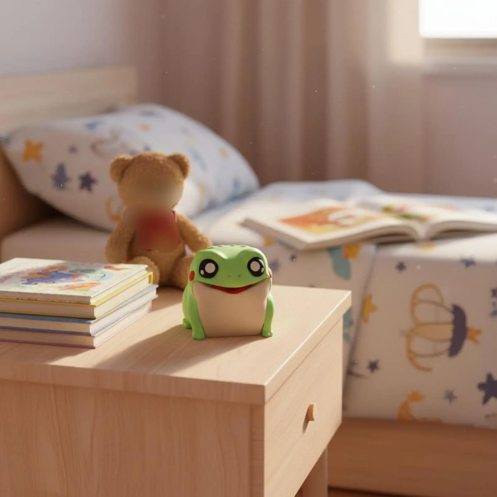 

Cartoon Frog Tissue Box Easy Refill Froggy Toilet Paper Dispenser Home Decor for Children