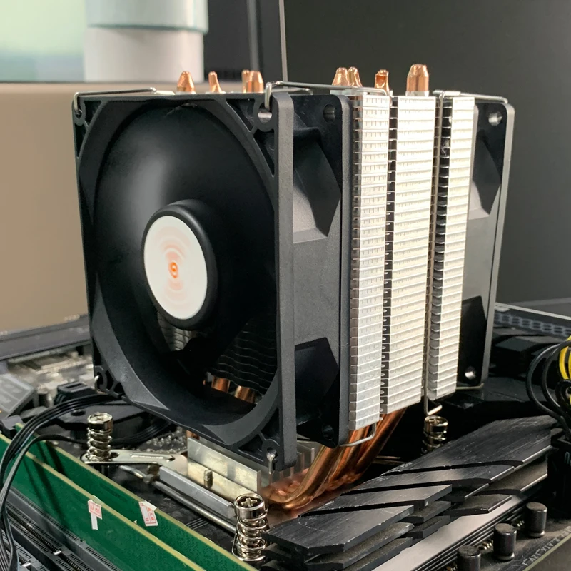 

4 Heat Pipe CPU Air-Cooled Cooler 4PIN PWM TDP 160W PC Radiator for LGA LGA 1366 1700 1200 1150 1151 1155 1156 2011 X79 X99 2011