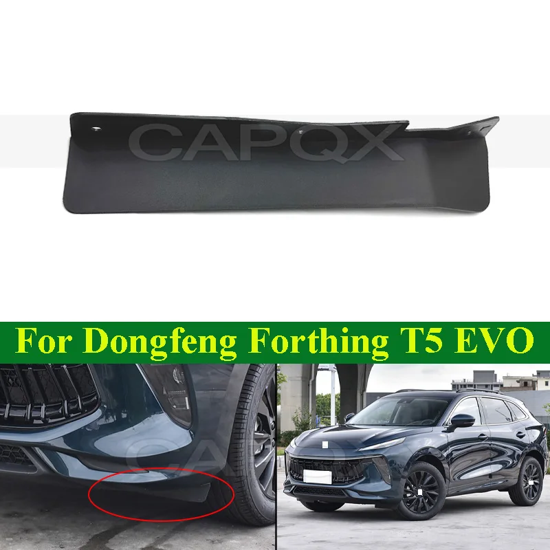 

CAPQX Front Bumper Lower Guard For Dongfeng Forthing T5 EVO Front Bumper Lower Spoiler Low Diffuser Lip SX5G5512113 SX5G5512123
