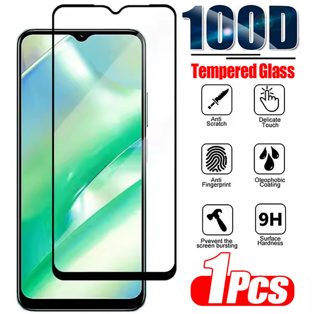 1Pcs HD Screen Protector For Realme C2 C3 C30 C11 C12 C15 C17 C21 C25 C31 C33 C35 C67 C53 C55 C61 C63 C51 Glass Protective Film