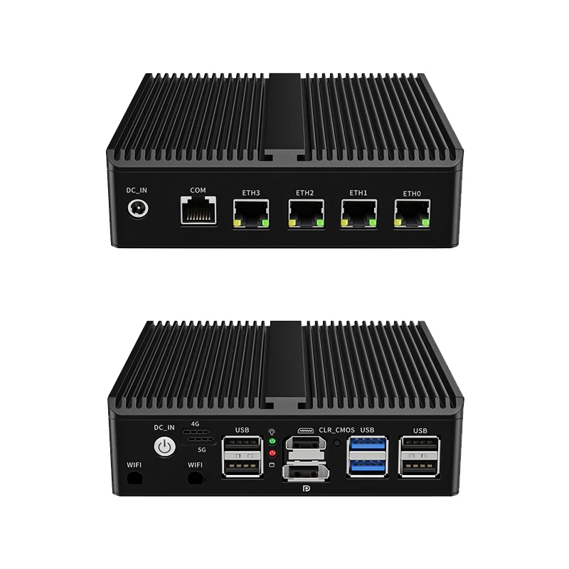 G30W Intel N150 16Gb Barebone Nuc Sata Hdd Ubuntu Firewall 2.5G Alder Lake Celeron Quad Core Computer Pfsense N150 4G Mini Pc