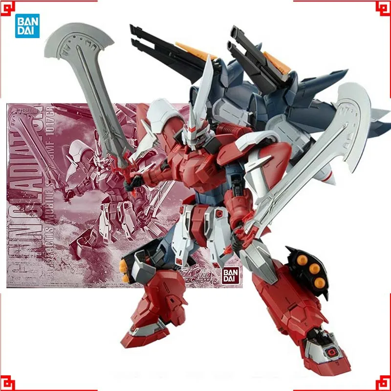 

Bandai Gundam Model Kit MG Ginn Gladiator Action Figure Gunpla Building Kit Gundam Collectibles Anime Figures Toys Gifts For Men