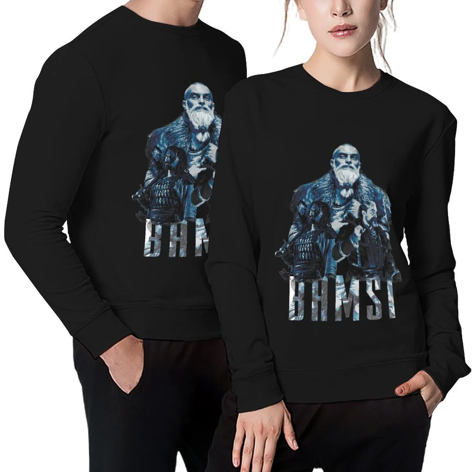 

Kurulus Osman: Bamsi young, old and legend Pullover winter clothes men clothing mens clothing oversize sweatshirts