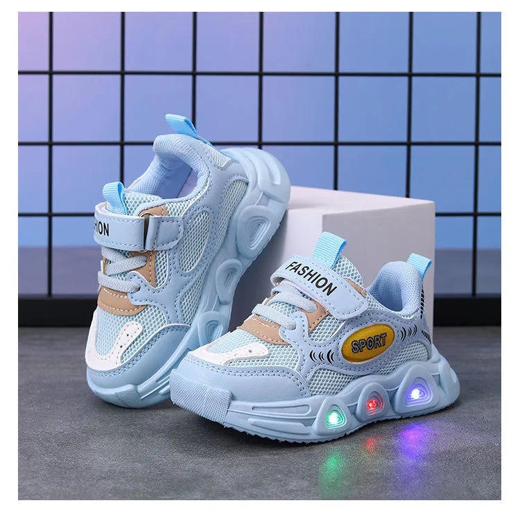 sneakers for autumn sneakers with lights children light shoes kids comfortable shoes for children original brand sneakers Flat