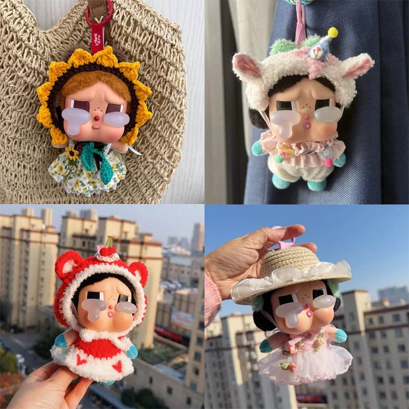 

Милая вязаная кукольная одежда для Crybaby Tears, заводская серия, костюмы с подсолнухом, наряд, аксессуары для кукол, одежда для кукол