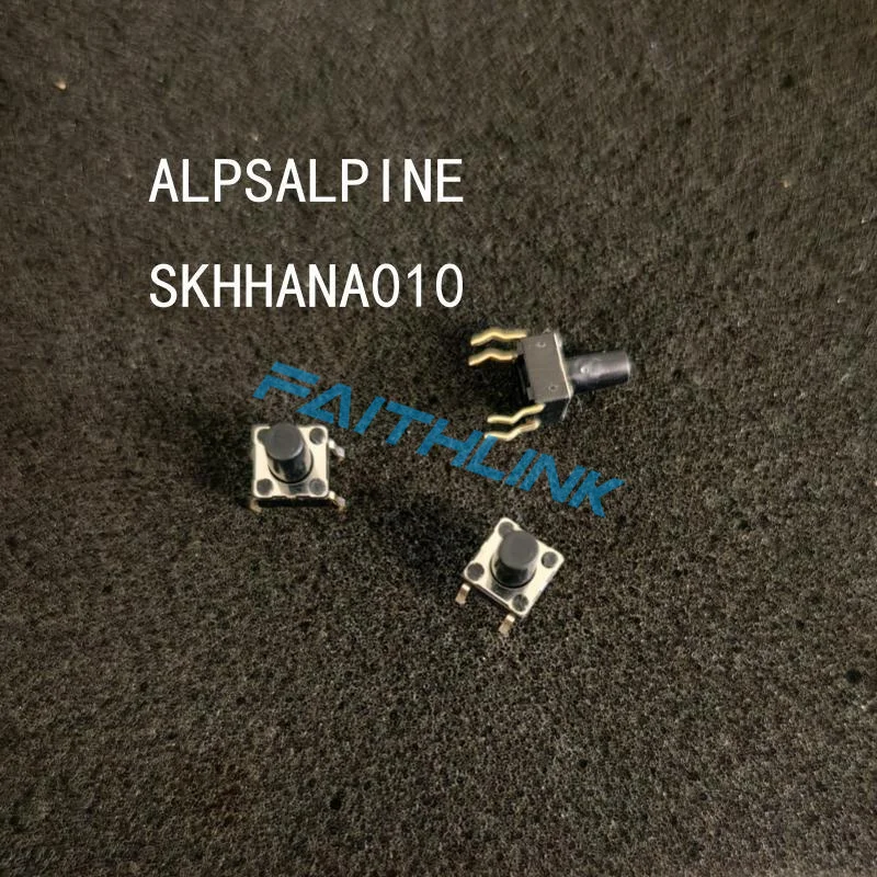 10PCS SKHHANA010 ALPSALPINE 6 * 6 * 9.5mm direct insertion tactile switch 100% New original