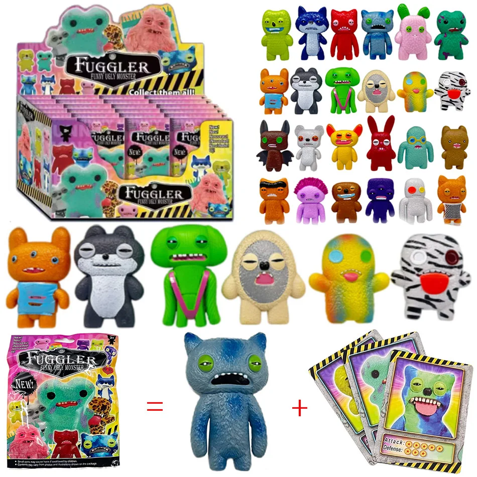 

Fuggler слепая коробка зубная кукла монстр уродливый милый монстр забавная кукла День святого Валентина любовь монстр праздник подарок на день рождения украшение