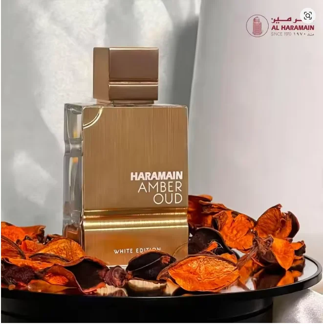 Al Haramain Amber Oud White Edition Eau de Parfum Spray voor Unisex 60ml Originele Arabische Parfums Noble Lasting Feromonen Parfum