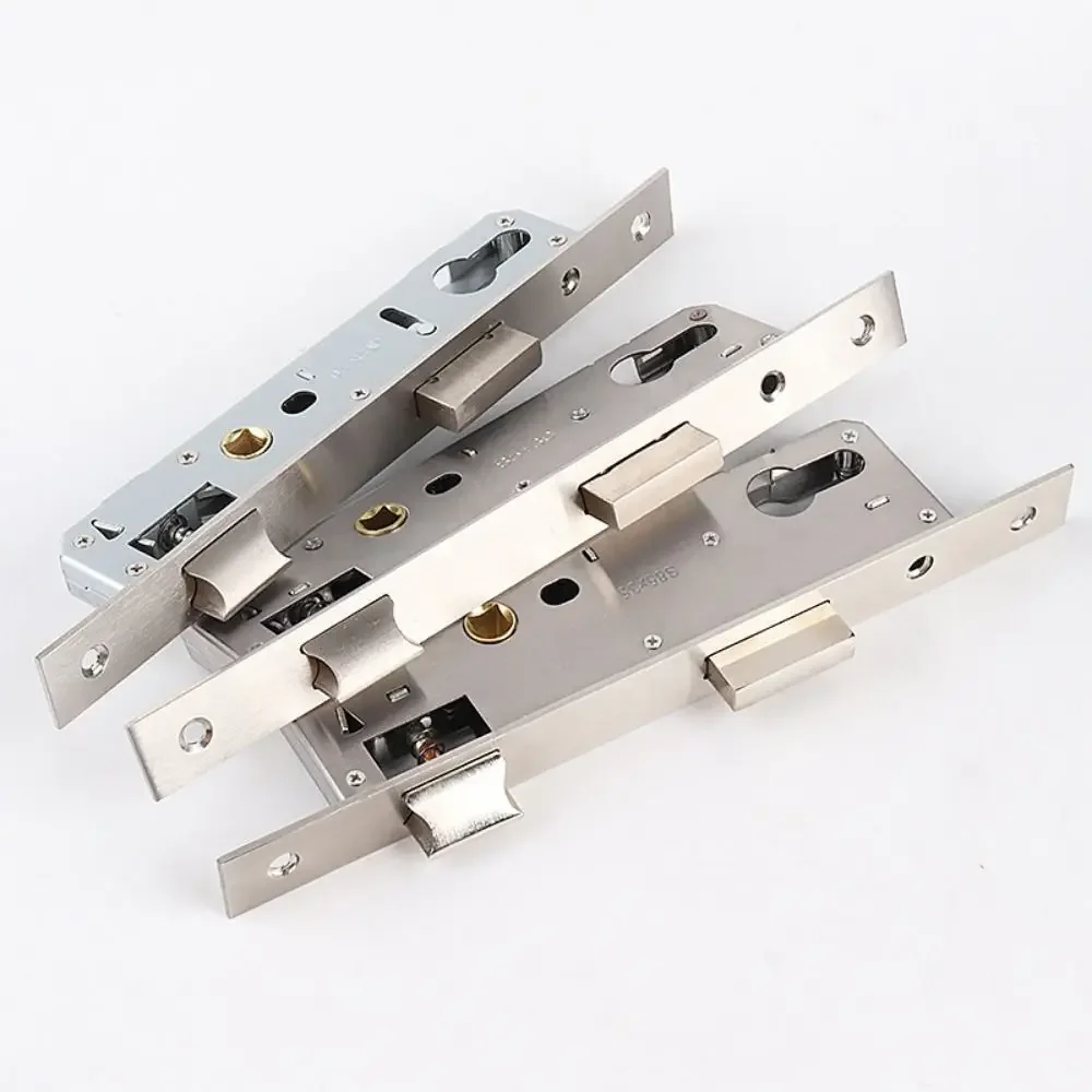 8520/8525/8530/8535 Aluminum Door Lock Stainless Steel Universal Lock Body Mortise Hardware Non Intelligent Lock