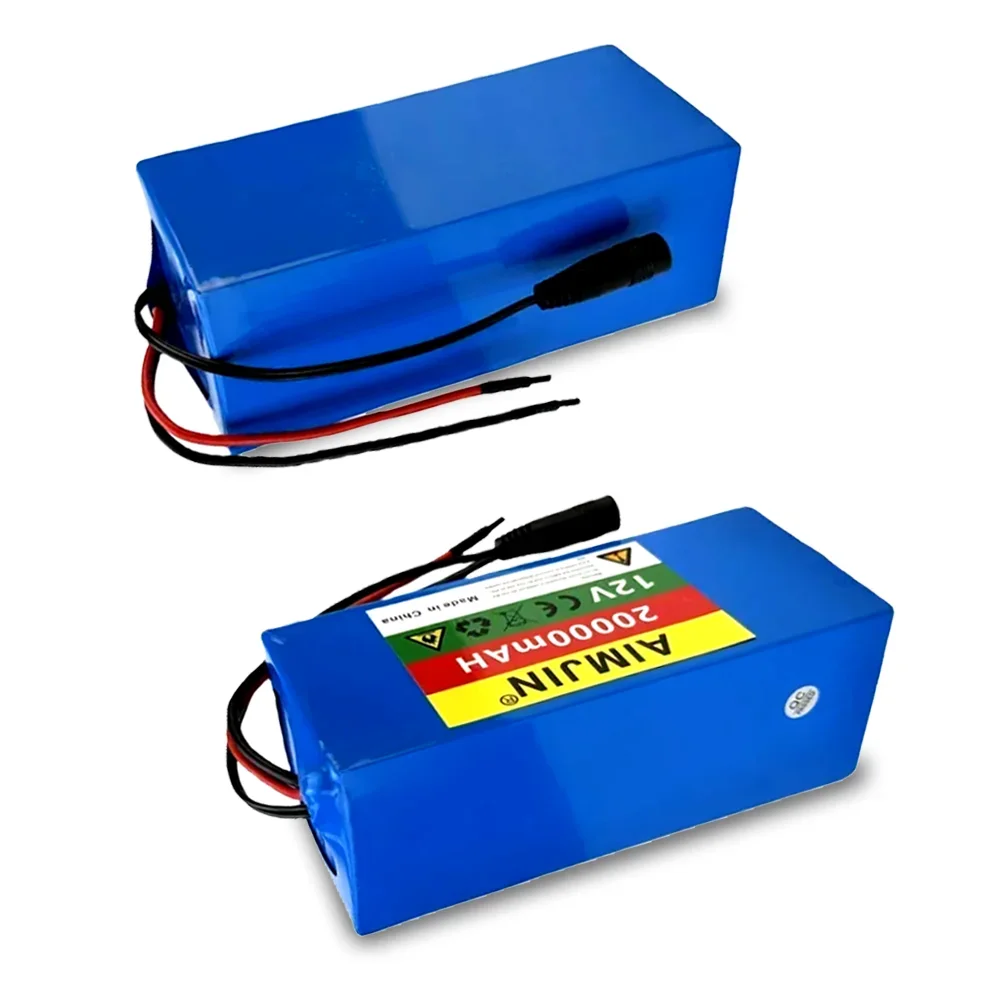 3s8p 12v 20ah bateria 18650 placa de proteção de bateria recarregável de íon de lítio 20000mah grande capacidade, opcional com carregador