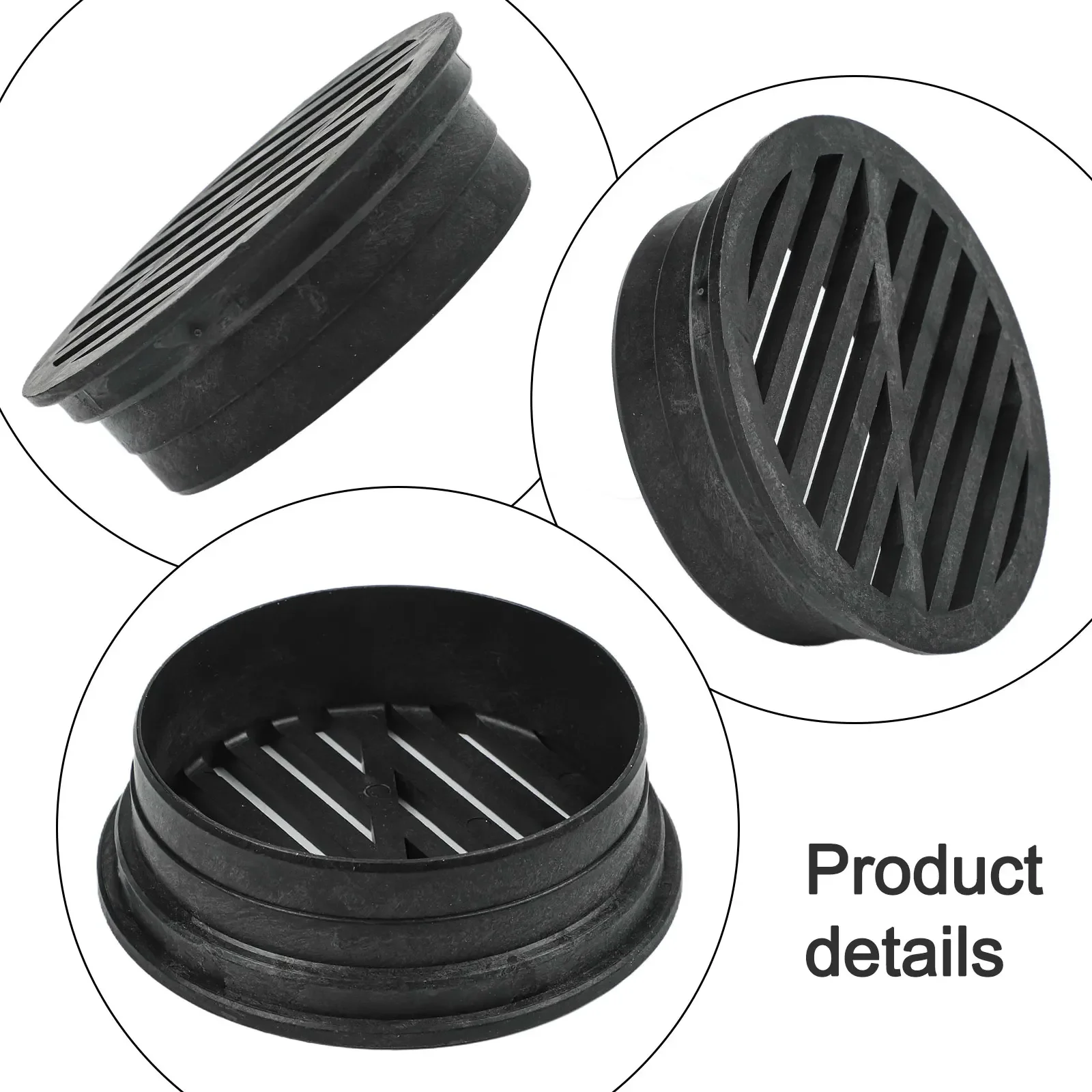 Debris Protection Round Floor Drain 4-inch Compatibility For 4-inch Sewer Lines Accessibility Drain Grate For Sidewalks 3inch