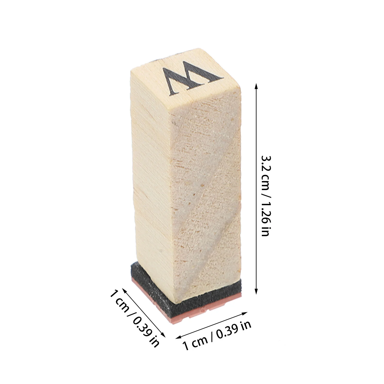 40 Stück alpha numerische Stempel Handwerk Briefmarken Sammelalbum liefert Buchstaben Alphabet für die Herstellung von kleinen Holz Handbuch