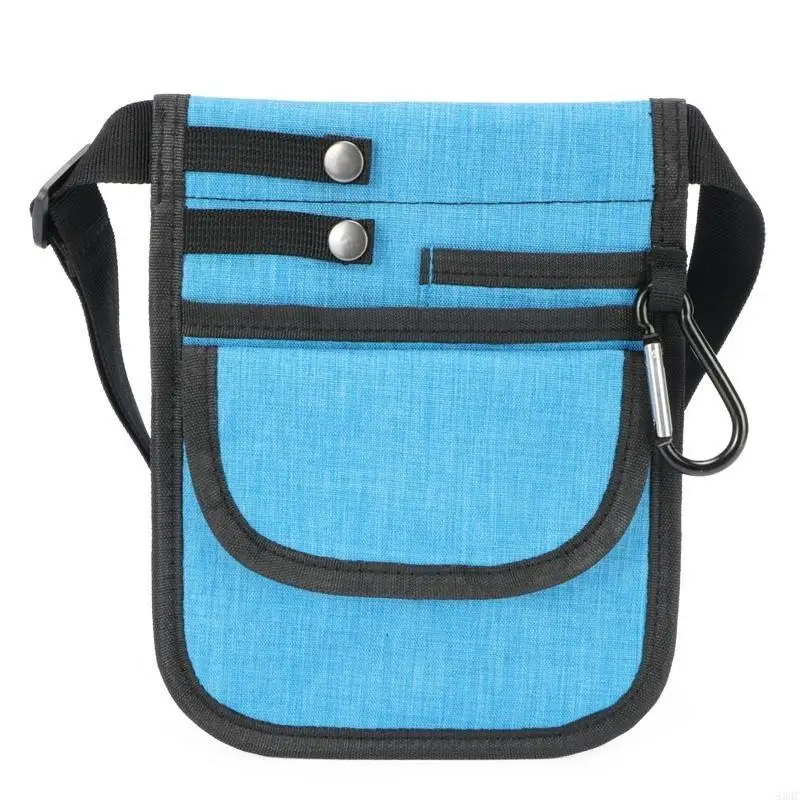 

63HC Fanny Pack Multi Compartment Pocket Belt Bag Nursing Utility Waist Packs for Stethoscopes Bandage