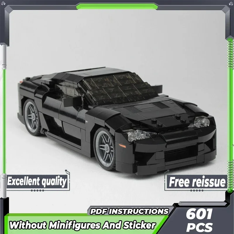 Stadt Supercar Modell Moc Bausteine Maßstab 1:20 LFA Auto Technologie Modulare Blöcke Geschenke Weihnachten Spielzeug DIY Sets Montage