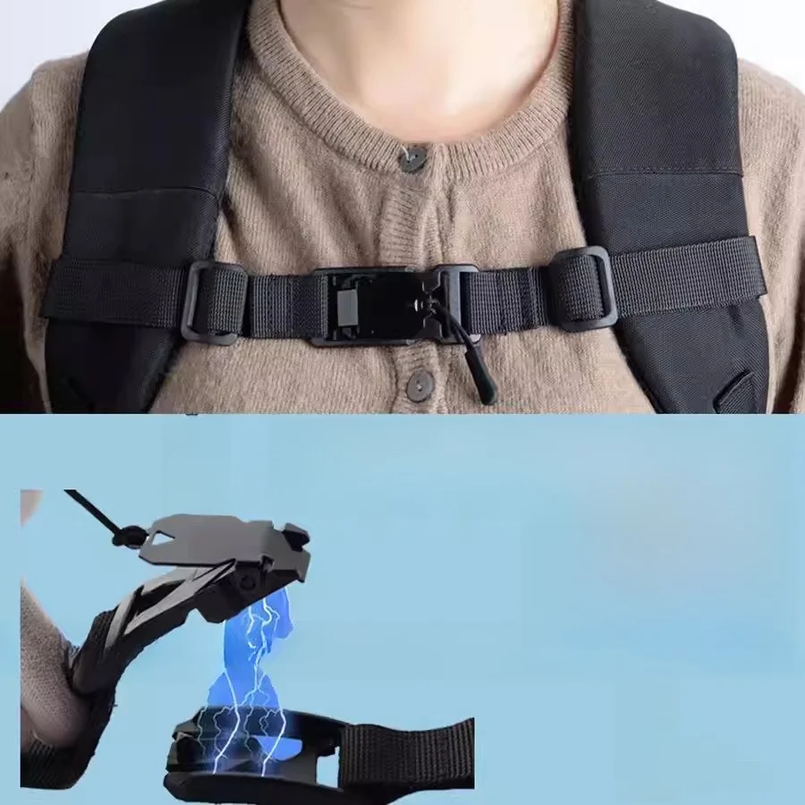 

Противоскользящий ремень-фиксатор для детских школьных рюкзаков, нагрудный ремень для фиксации на двухплечевой сумке, аксессуар для самостоятельной сборки