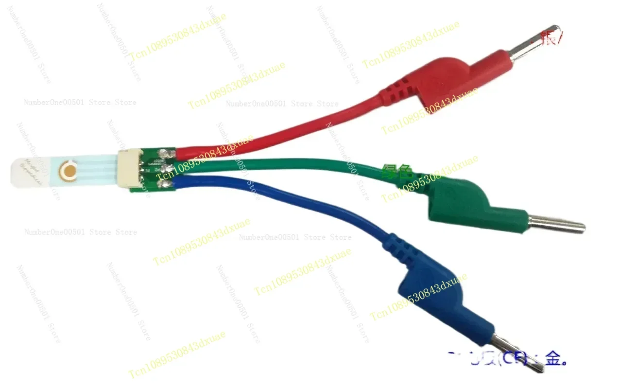 Screen Printing Electrode Adapter Electrochemical Three-electrode Gold Electrode, Carbon Electrode Universal Interface