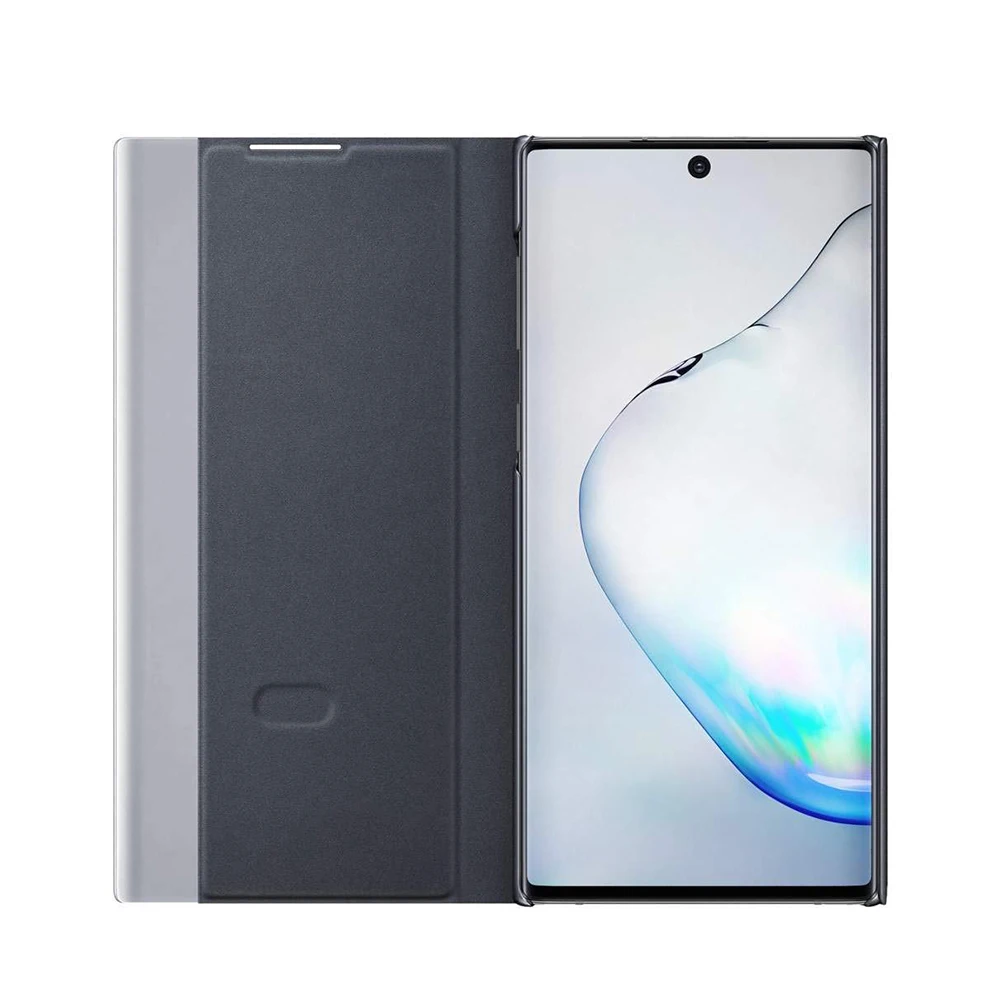 For Samsung  Clear View Cover For Samsung Galaxy Note10 5G Note10 Mirror Cover Clear View Phone Case