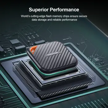 Přenosný SSD disk KOOTION X6Max 1TB 512GB USB-C PSSD USB 3.2 Externí SSD Gen 2x2 Přenosný SSD disk pro iPhone 15 16 PC Mac 10 nejlepší prodej 512GB externí SSD - №2