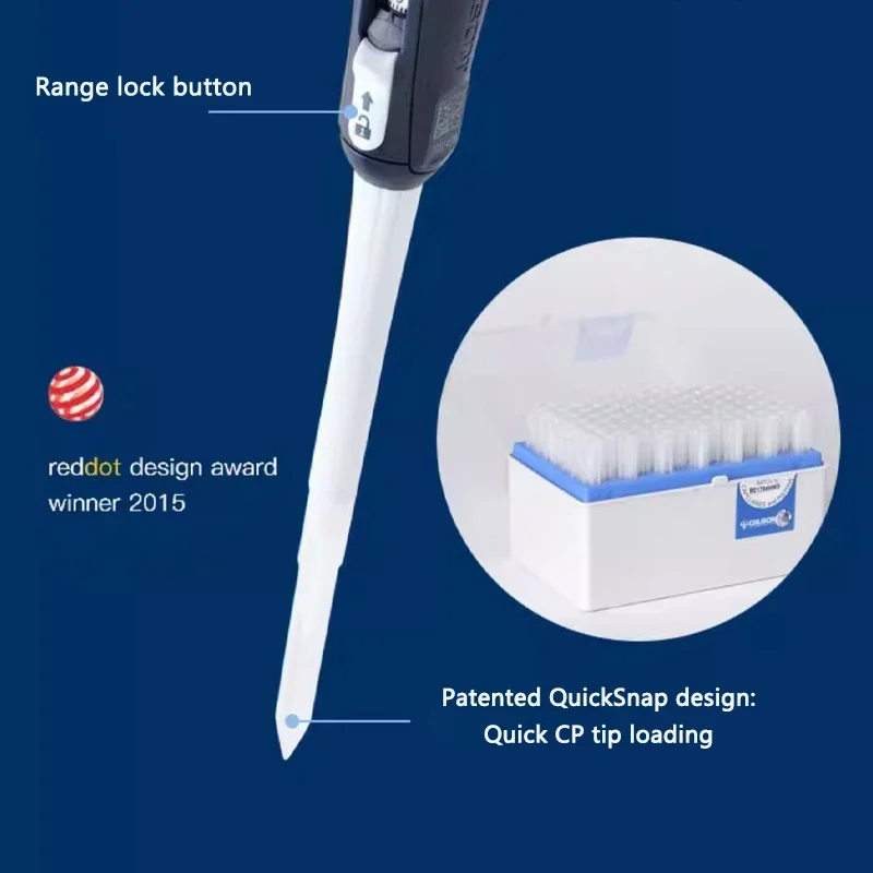 Experimental Teaching Gilson CP Capillaries Piston Tips MICROMAN E Pipettes CP10/25/50/100/250/1000 Sample Tubes