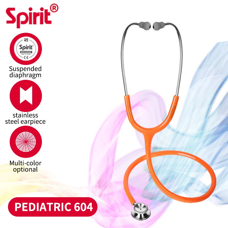 

Spirit 604 Pediatrician with Medical Stethoscope Fetal Heart Special Multi-function Stethoscope Medical Student Stethoscope