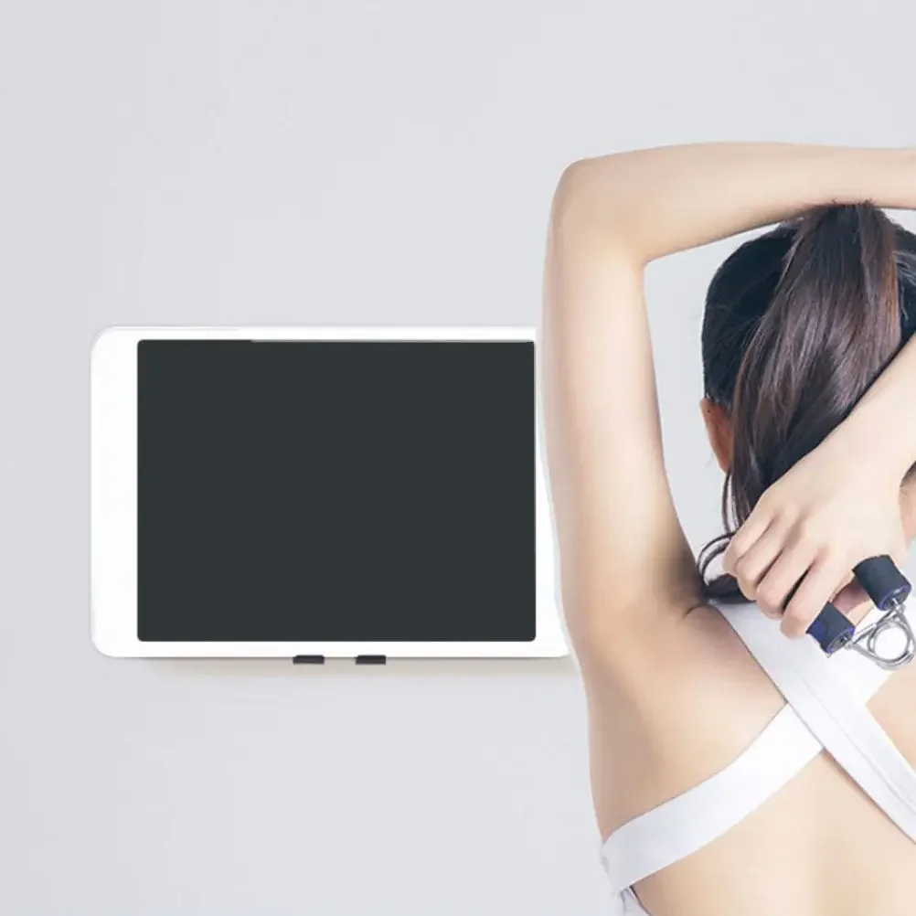 2 soportes adhesivos para teléfono, para montar en la pared, con base para cargar teléfonos móviles, soporte para smartphones y tableta, ideal para la oficina o el dormitorio.