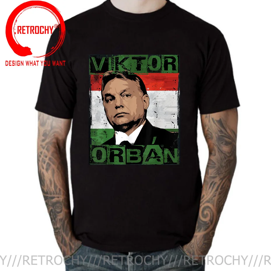 Viktor Orbn Orban Hope Tops Tees Shirt Defender Of Europe T Shirt for Men Hungarian Prime Minister Hungary T-Shirt for male Tees