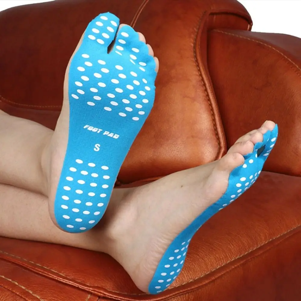 Elastic Non-slip Adhesive Insoles Anti Slip Silica Gel Beach Shoes Footpads Sticker Barefoot Stick Shoe Accessories Swim Pool