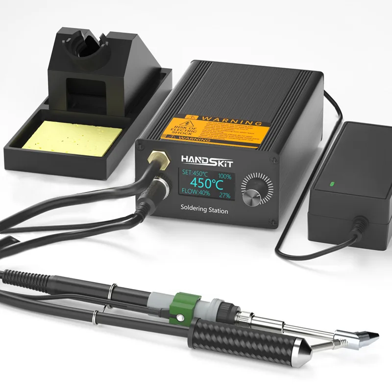 

T12A Suction Tin Gun Desoldering Station Hot Air Gun Soldering Iron Suction Pen Intelligent