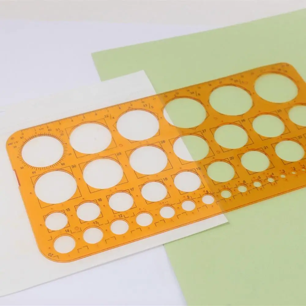 Special Ruler For Drawing Circle Painting Ruler Draw A Circle Template Ruler Special Template Ruler For Drawing Circle Ruler