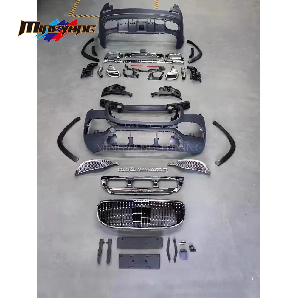 

Factory Hot Selling Best Fitment GLS 2020+ Upgrade to GLS Style Tuning Parts Bodykit Car Bumper Grills for GLS X1